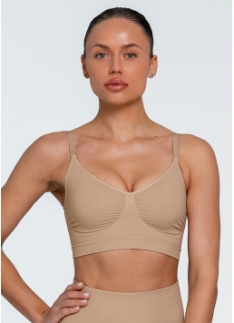 Безшовний топ з легкою корекцією BRA SHAPEWEAR nude (бежевий)