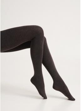 Колготки теплі з віскози CASHMERE TOUCH chesnut (коричневий)